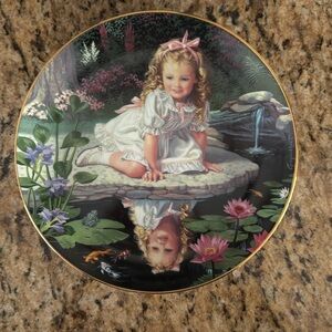 Monday’s Child  by Elaine Giglliate collectors plate